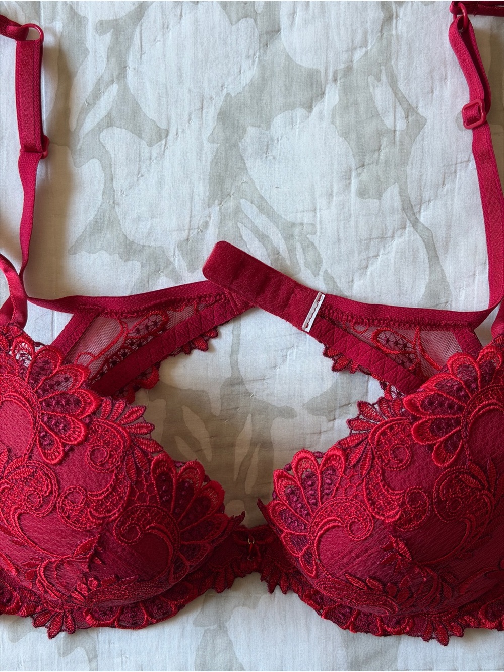 Lise Charmel Dressing Floral Plunge Bra - Picture 5 of 5